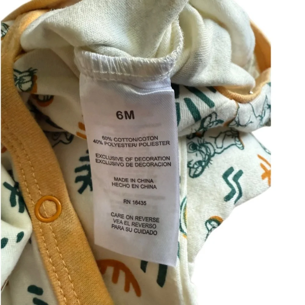 Disney Baby Simba Sleeper (6M) + Minnie Mouse Romper (NB)